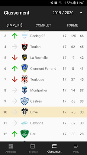 Allez Brive Rugby Screen 3