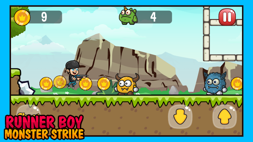 Runner Boy Monster Strike