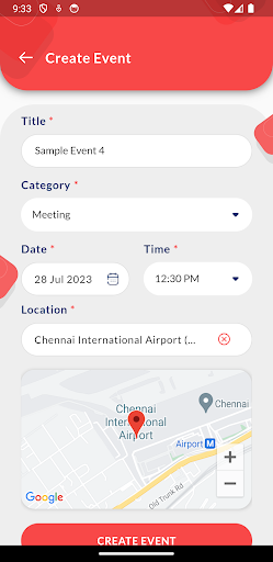 Android application CMCalendar screenshort