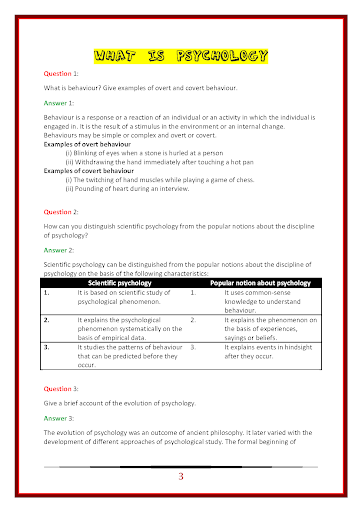 Class 11 Psychology Ncert Solu Screen 2