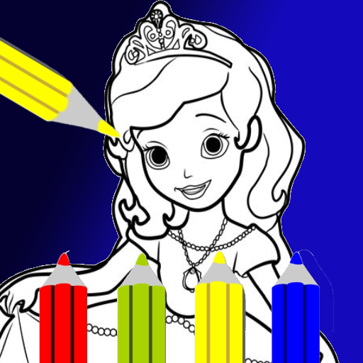 Princess Coloring Book Sofia