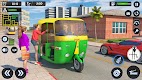 screenshot of Tuk Tuk Auto Driving Games 3D