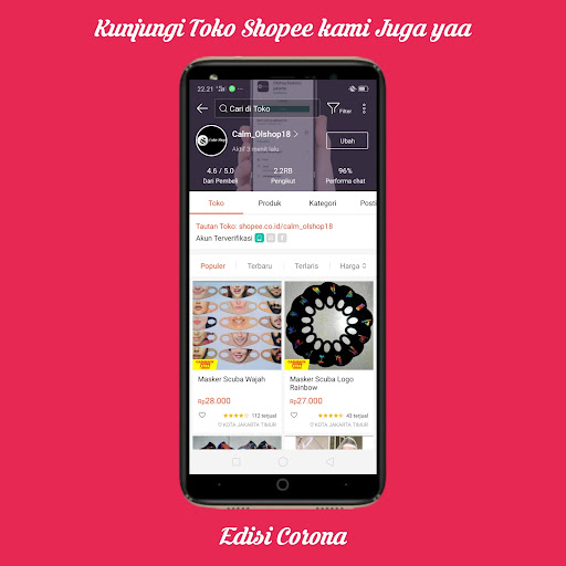 Calm Shop - Supplier Toko Offline  Online