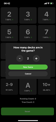 Android application Black Jack Buddy screenshort