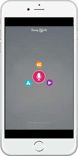 Android application Voice Changer - Funny Effects screenshort