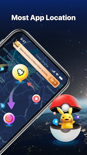 AnyGo-AnyTo Change Location Screen 2