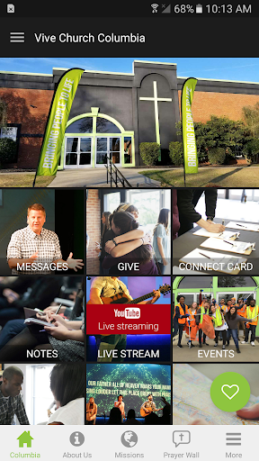 Vive Church App Screen 2