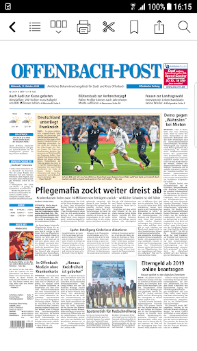 Offenbach-Post E-Paper Screen 3
