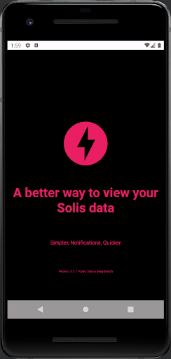 Android application Solis Quick View screenshort