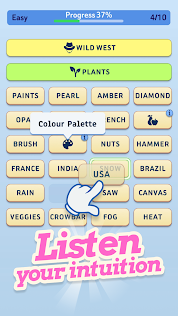 Word Bridges Logic Connections - Screenshot 2