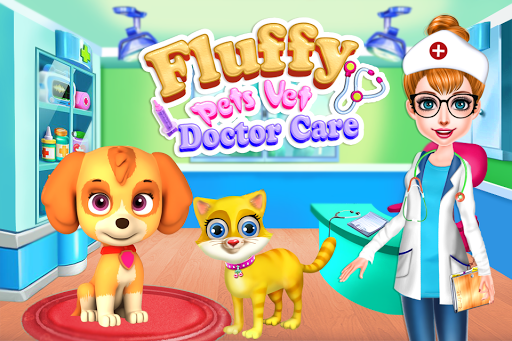 Fluffy Pets Vet Doctor Care  screenshots 1