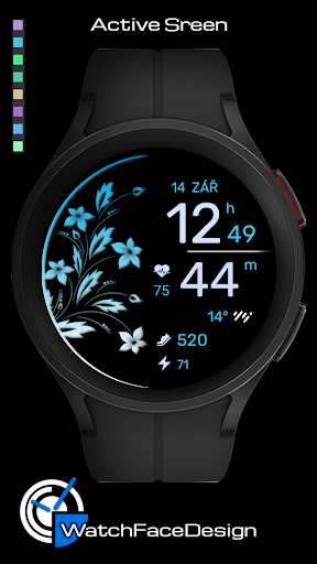 Android application WaTchG007: Digital watch face screenshort