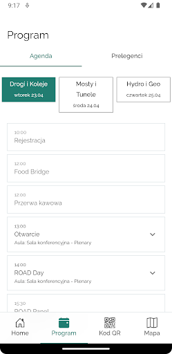 infraDAYS24 App Screen 3