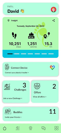 Android application FitLego screenshort