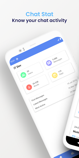 Android application Chat Stat screenshort
