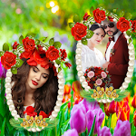 Cover Image of 下载 Garden Dual Photo Frames  APK