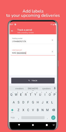 Ordertracker Screen 3