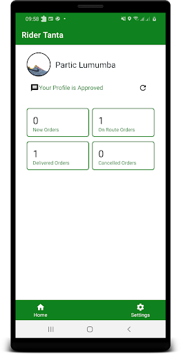 Android application TantaGas Rider screenshort