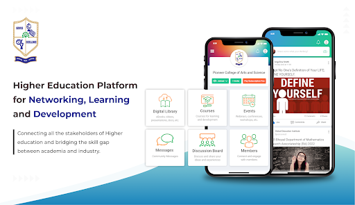 Android application Pioneer College screenshort