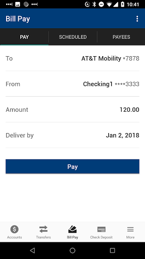 The Police Credit Union of CA Screen 3