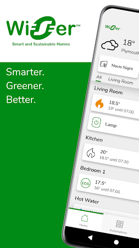 Android application Wiser Home screenshort