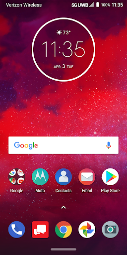 Android application 5G Moto Mod screenshort