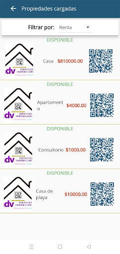 ADV Inmobiliaria Screen 2