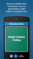 screenshot of Drivewyze PreClear Trucker App