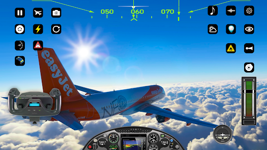 비행기 비행 시뮬레이션