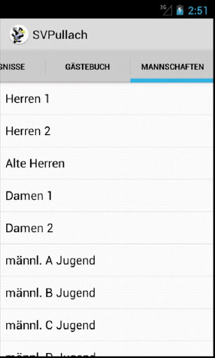 SV Pullach Handball Screen 2