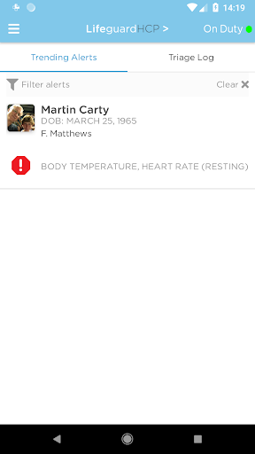 LifeguardHCP Screen 3