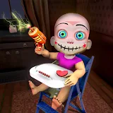 Scary Baby Pink Horror Games icon