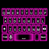 Pink Glow Keyboard Skin icon