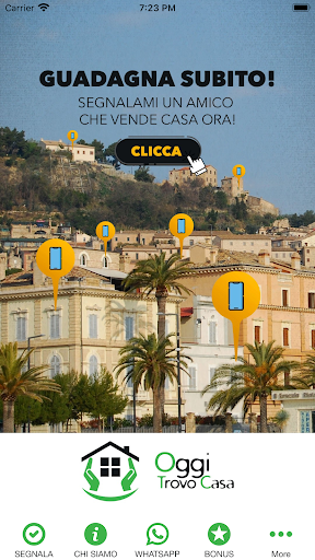 Android application Oggi Trovo Casa screenshort