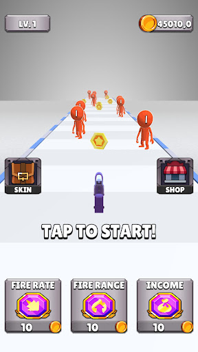 Android application Gun Shooter Runner screenshort