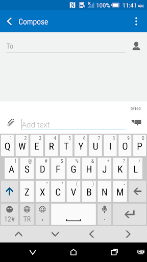 Android application HTC Sense Input - TR screenshort
