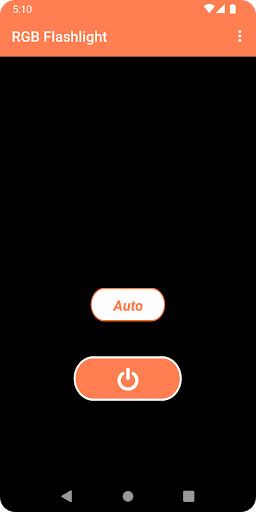 Android application RGB Flashlight - Multicolor screenshort