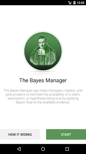 Android application Bayes Manager screenshort