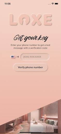 Android application Loxe - Hotel Mobile Keys screenshort