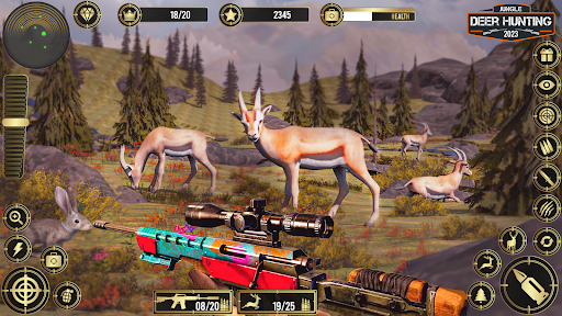 Jungle Deer Hunting Games 3D - Action - games