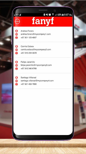 FANYF Check in Screen 3
