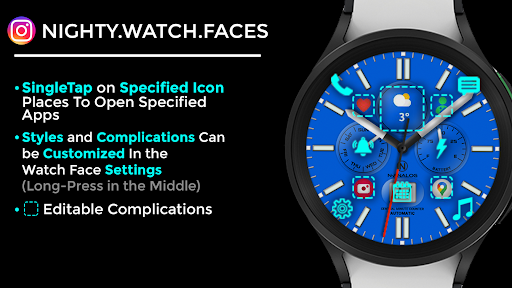 Nighty Analog 04 - watch face