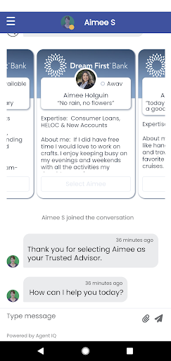 Android application Chatter screenshort