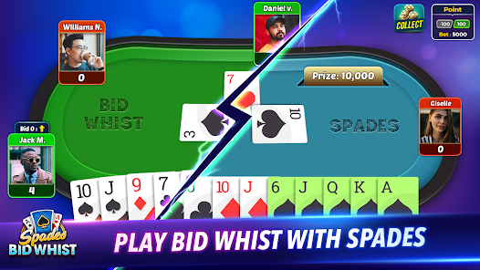 Spades: Bid Whist Classic Game 18.4 APK + Mod (Free purchase) for Android