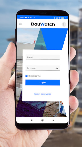 Android application myBauWatch screenshort