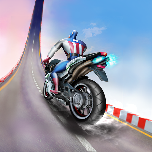 Bike Racing Games Stunts 3d  Icon