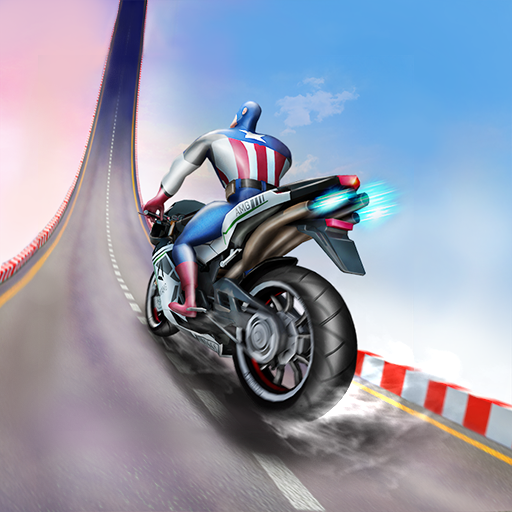 Bike Racing Games Stunts 3d logo