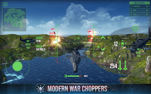 Modern War Choppers: Shooter Screenshot