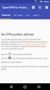 OpenVPN for Android Screenshot