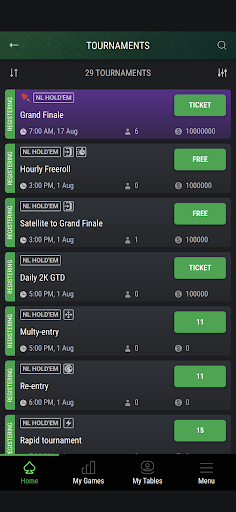 Evenbet Poker Screen 3